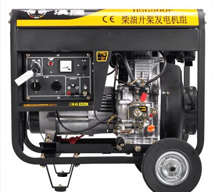 东营河口二手上柴5kw小型柴油发电机